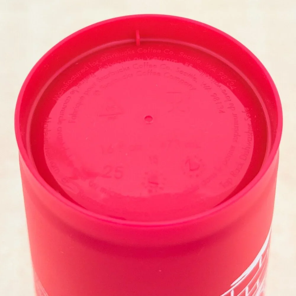 💝New💝 Starbucks 2025 Holiday Limited Edition Reusable Cups with Lids